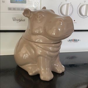 Hippopotamus Cookie Jar